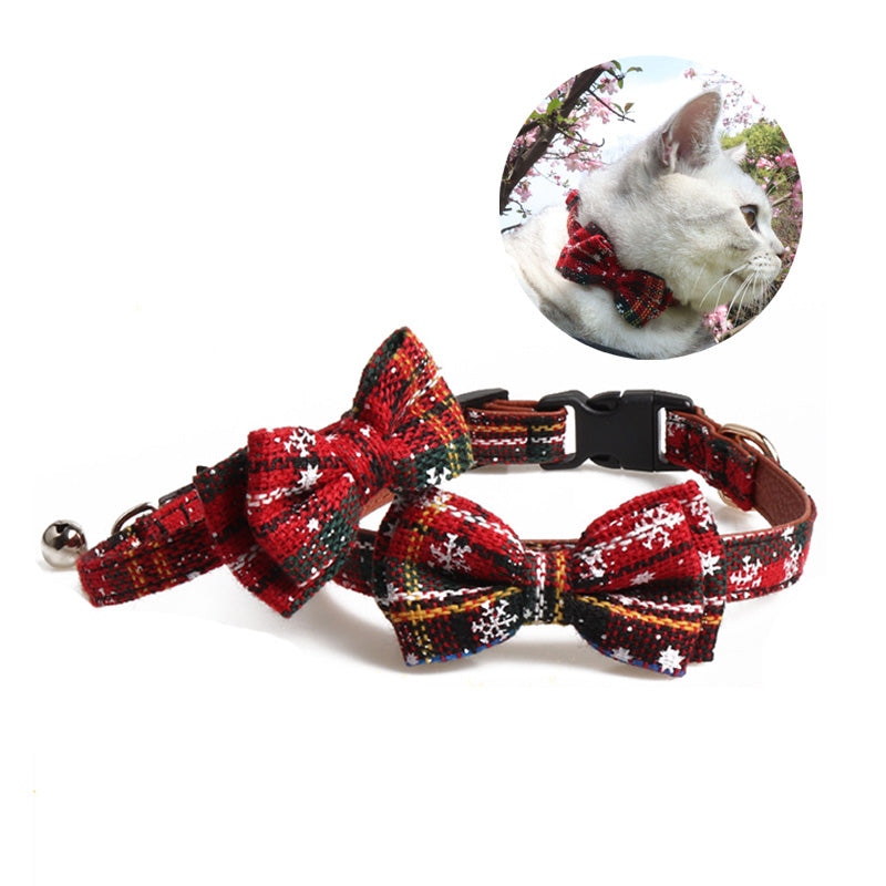 Red Striped Puppy Cat/Small Dog Collar