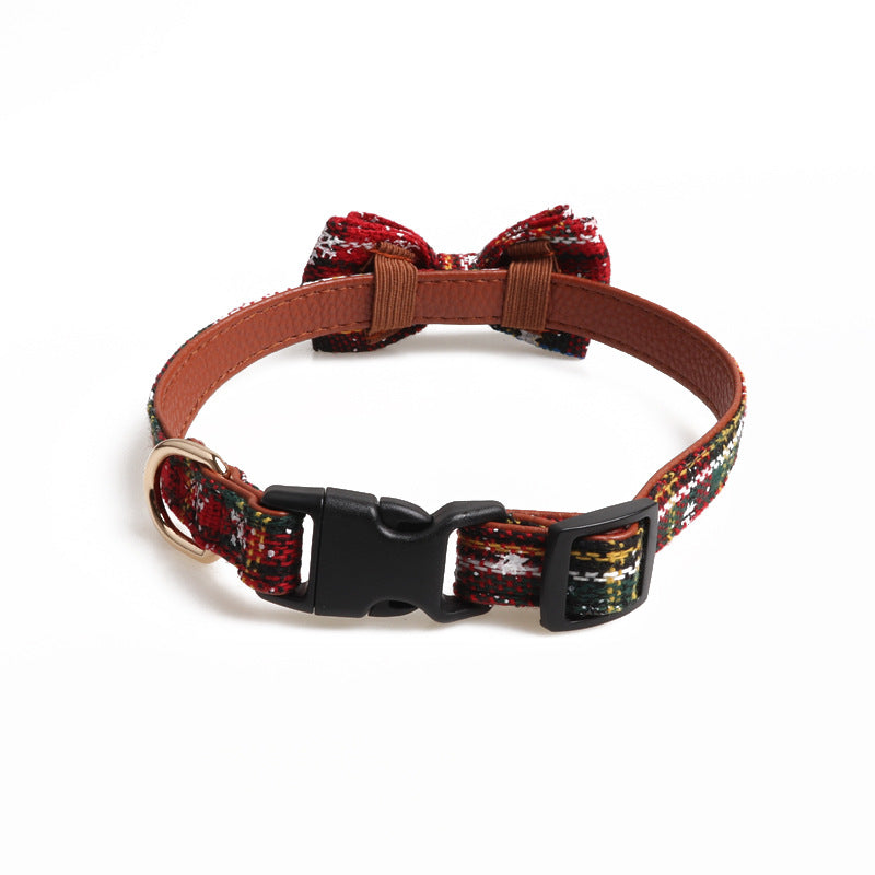 Red Striped Puppy Cat/Small Dog Collar